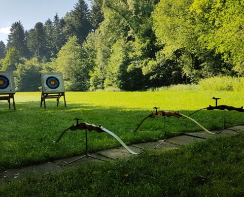 Schuppertraining Bogenschießen